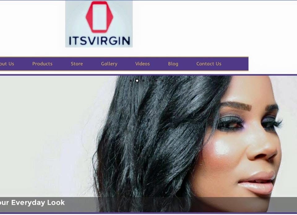Model with ItsVirgin Hair curly extensions